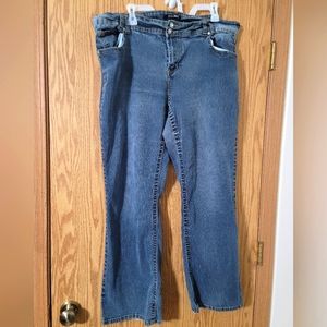 Roz & Ali Plus Size Boot Cut Jeans Size 20W